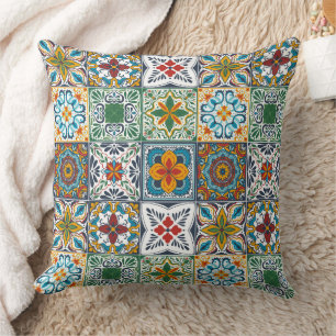 Almofada Backplasias de Wallpaper/azulejos inspirados por T