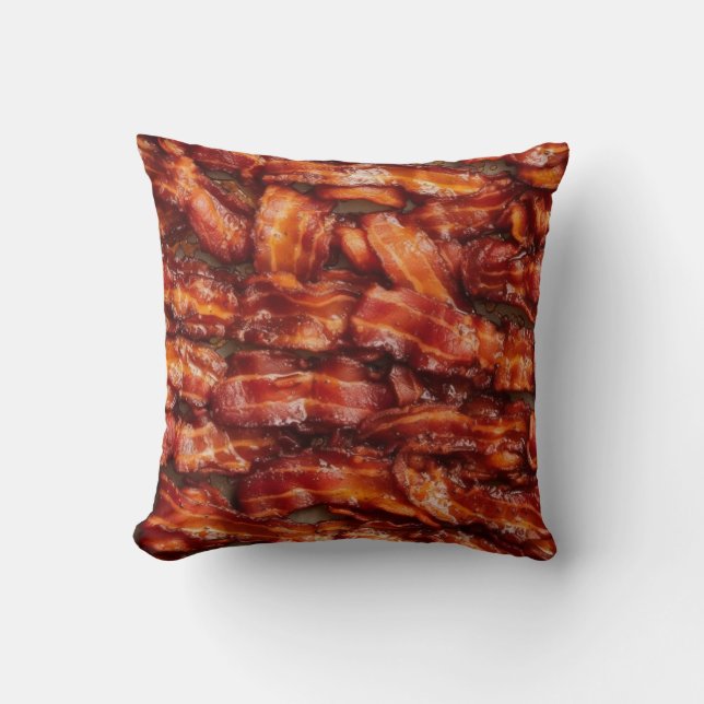 Almofada Bacon Fried. Série Brefast (Frente)