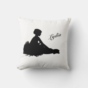 Almofada Bailarina Cansada Personalizada c/ Nome