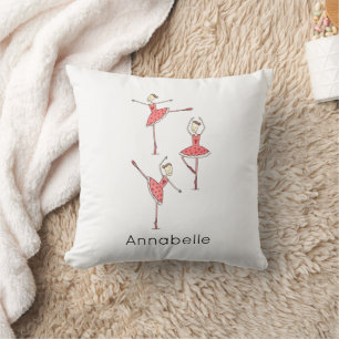 Almofada Bailarina de Ballet Personalizada