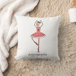 Almofada Bailarina Personalizada Dançarina de Ballet