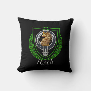 Almofada Baird Scottish Clan Crest