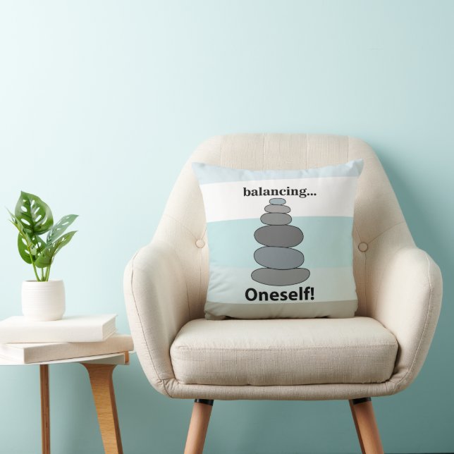 Almofada Balanceamento de Pedra (Cadeira)