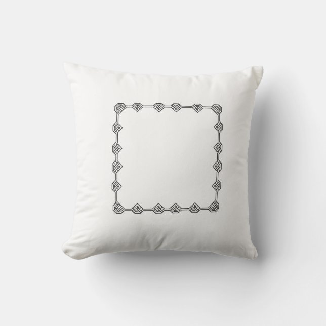 Almofada Balanced Soul Pillow | Minimalist Tibetan Boho Aes (Frente)