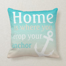 Balão de navegação azul de praia tropical