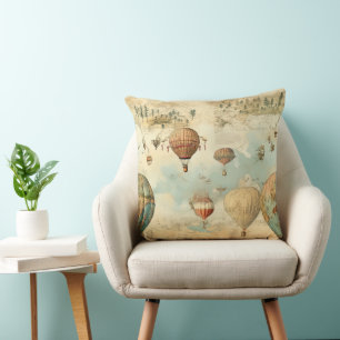 Almofada Balão de Vintage Ar Quente em Paisagem Serena (11)