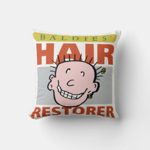 Almofada Baldies Hair Restorer. Presente do homem careca