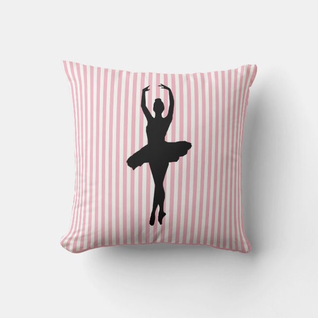 Almofada Balé Ballerina Dancer Travesseiro decorativo Strip (Frente)