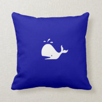 Baleia de Glow_White-on-Blue do oceano