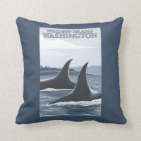 Baleias #1 da orca - Whidbey, Washington