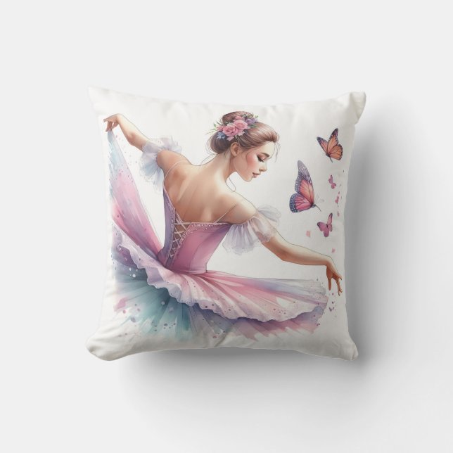 Almofada ballerina butterflies (Frente)
