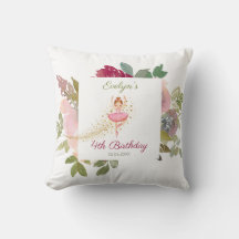 Ballerina Dancer| Balé Floral Rosa Aniversário