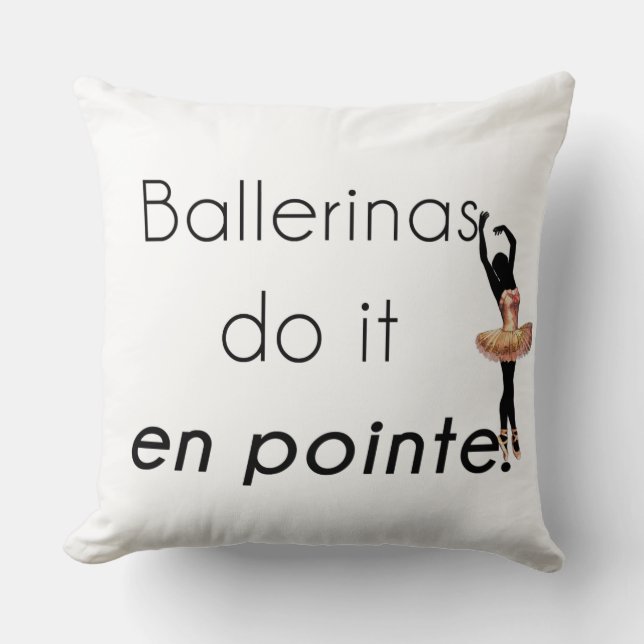 Almofada Ballerinas! (Frente)