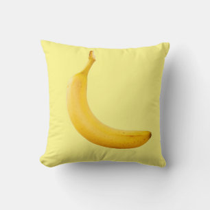 Almofada Banana amarela em amarelo