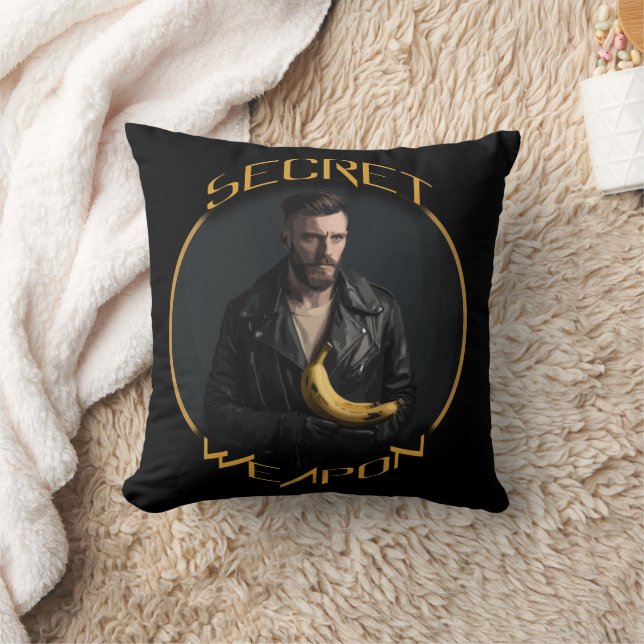 Almofada Banana: Sua arma secreta (Cobertor)