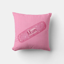 Band-aid mom Cojín