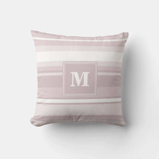 Almofada Banda monográfica de quartzo rosa (Frente)