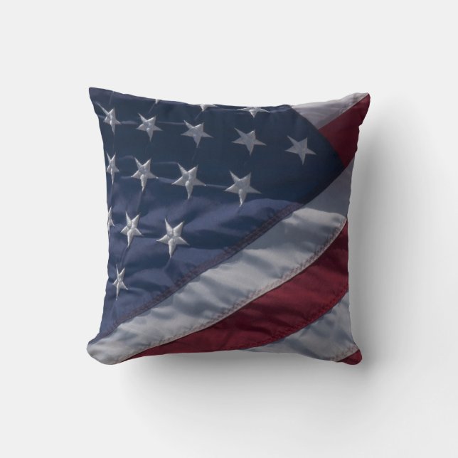 Almofada Bandeira americana. (Frente)