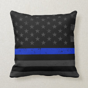Almofada Bandeira americana afligida obscuridade do estilo