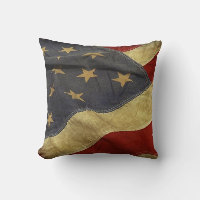 Almofada Bandeira Americana Incomodada (Frente)