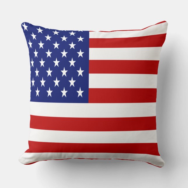 ALMOFADA BANDEIRA AMERICANA PATRIÓTICA (Frente)