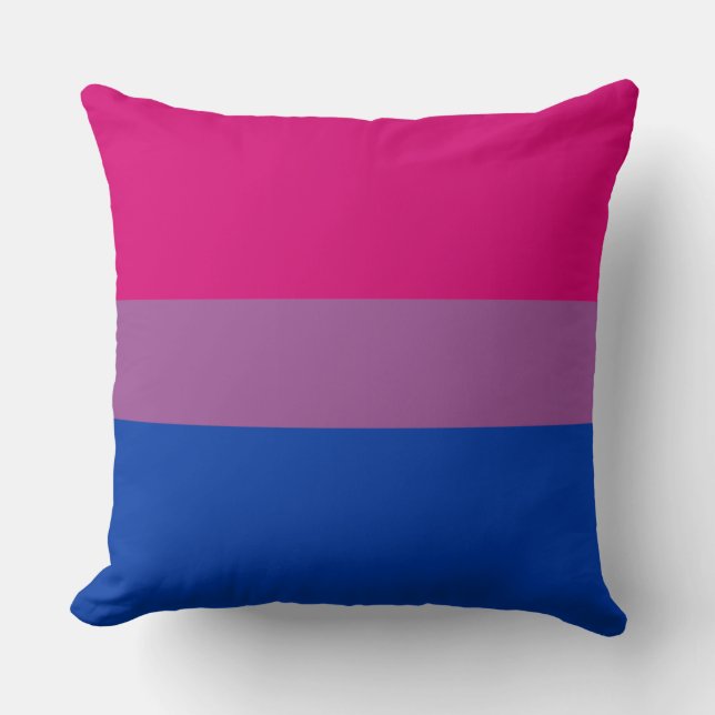 Almofada Bandeira Bissexual (Frente)