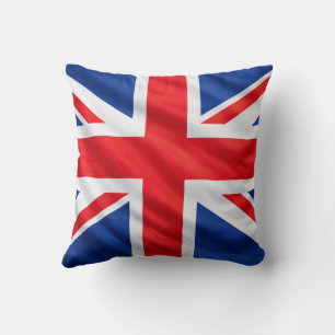 Almofada Bandeira Britânica – Design Clássico da Union Jack