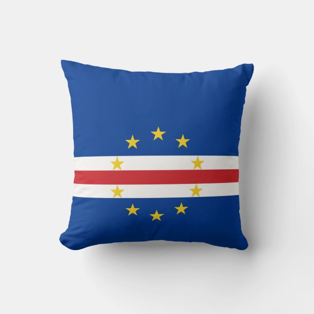 Almofada Bandeira Cabo Verde (Frente)