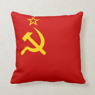 Almofada Bandeira comunista URSS de Rússia