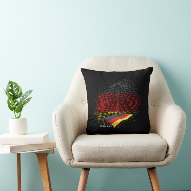 Almofada bandeira da Alemanha (Cadeira)