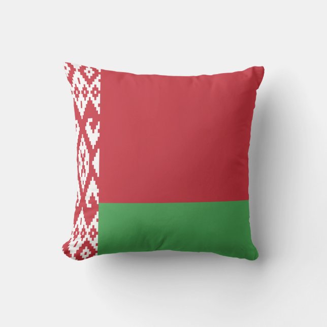 Almofada Bandeira da Bielorrússia (Frente)
