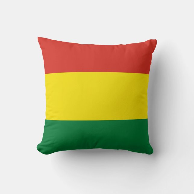 Almofada Bandeira da Bolívia (Bolívia) (Frente)