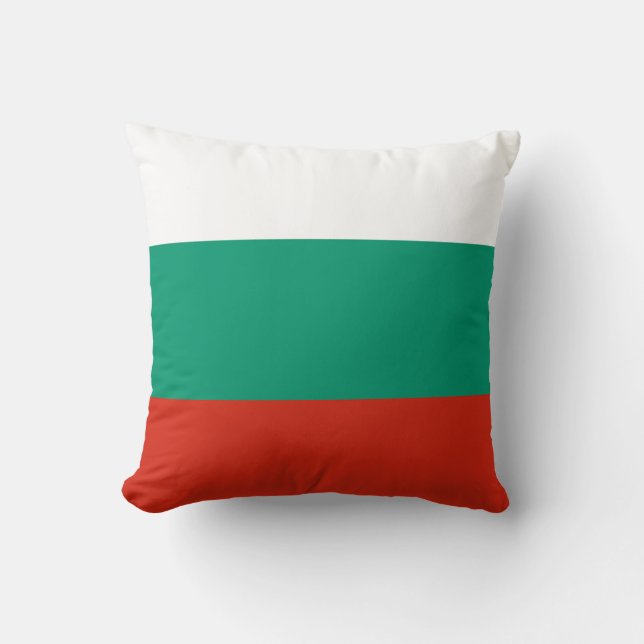 Almofada Bandeira da Bulgária (Frente)