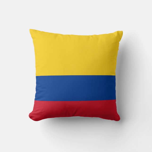 Almofada Bandeira da Colômbia (Frente)