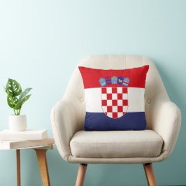 Almofada Bandeira da Croácia