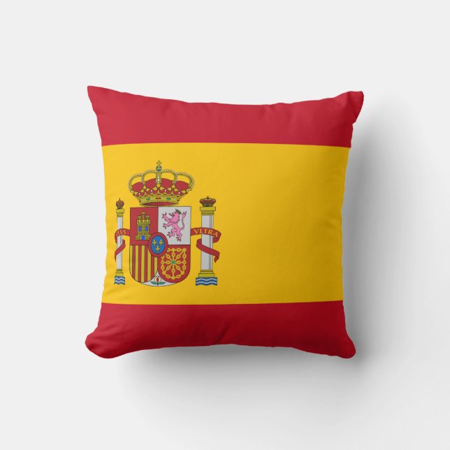 Almofada bandeira da Espanha (Frente)