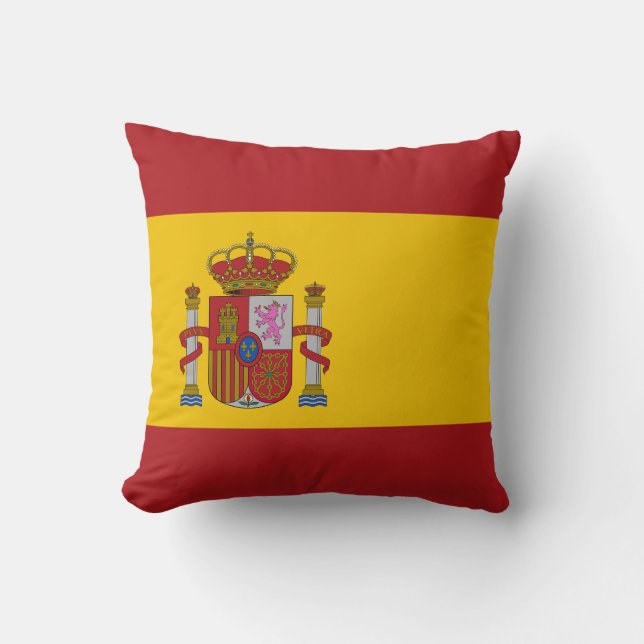 Almofada Bandeira da Espanha (Frente)
