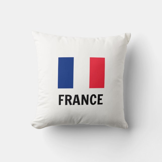 Almofada Bandeira da França (Frente)