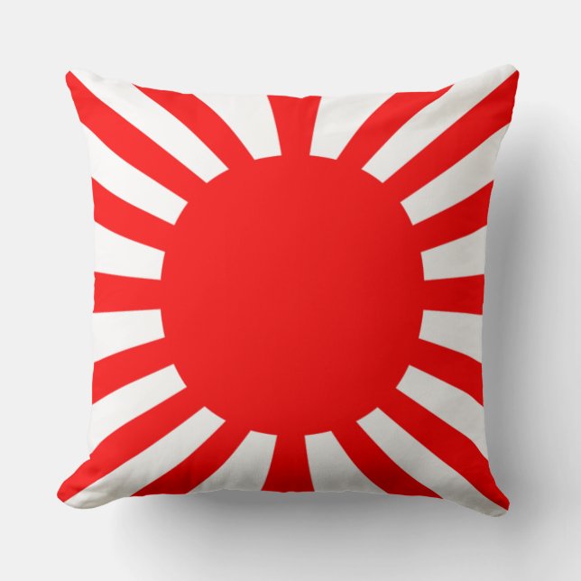 Almofada Bandeira da Guerra do Exército Imperial Japonês (Frente)