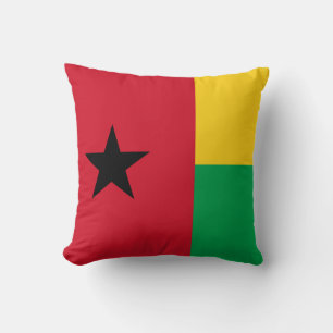 Almofada Bandeira da Guiné-Bissau
