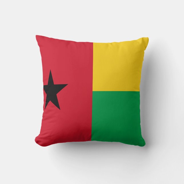 Almofada Bandeira da Guiné-Bissau (Frente)
