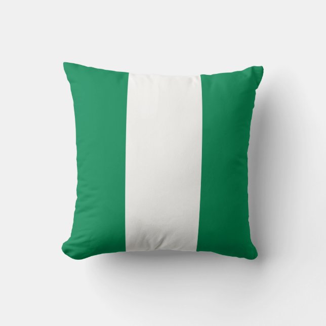 Almofada Bandeira da Nigéria (Frente)