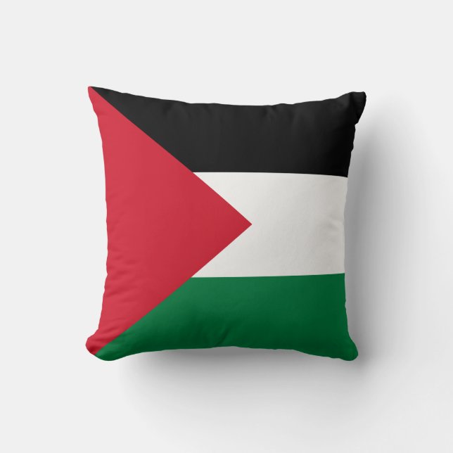 Almofada Bandeira da Palestina (Frente)