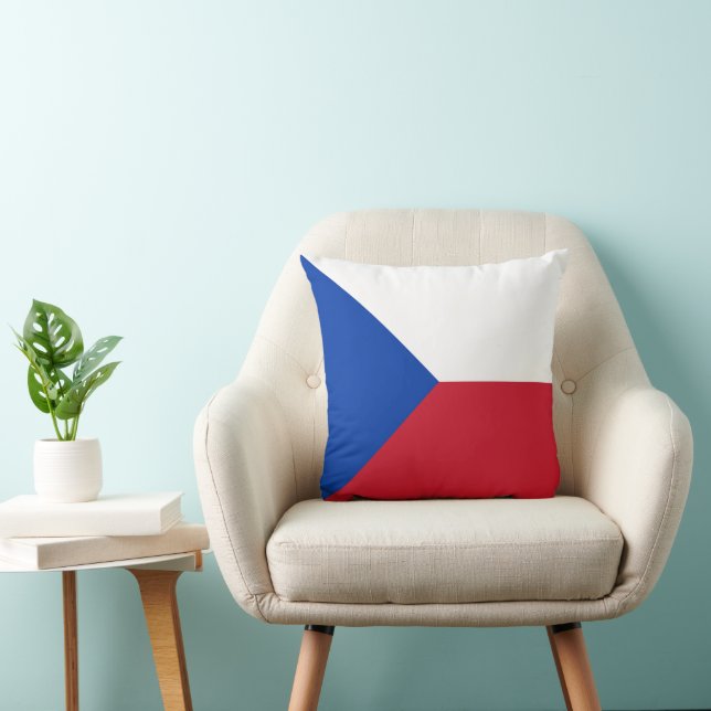 Almofada Bandeira da República Checa (Cadeira)