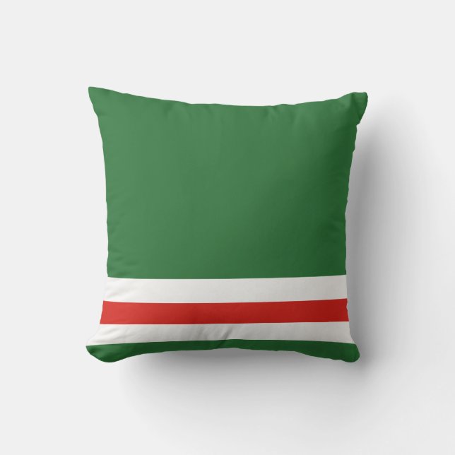 Almofada Bandeira da República Chechena de Ichkeria (Frente)