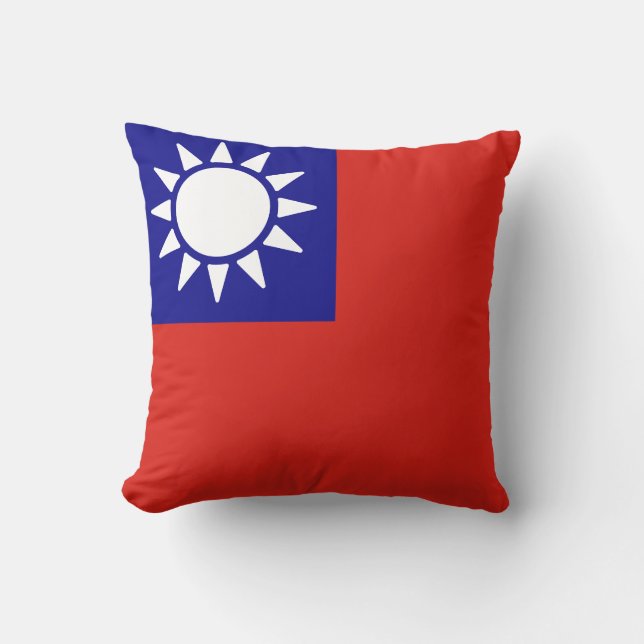 Almofada Bandeira da República da China (Frente)
