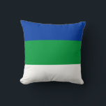 Almofada Bandeira da República Komi<br><div class="desc">Bandeira patriótica da República Komi</div>