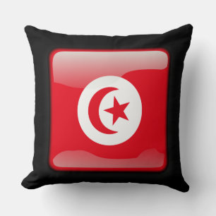 Almofada Bandeira da Tunísia