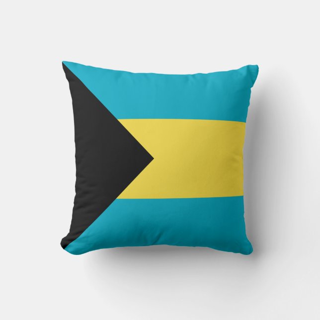 Almofada Bandeira das Bahamas (Frente)