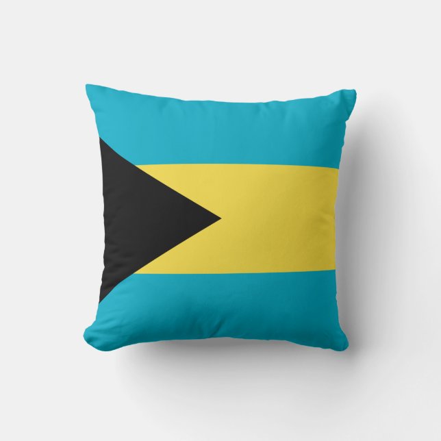 Almofada Bandeira das Bahamas (Frente)